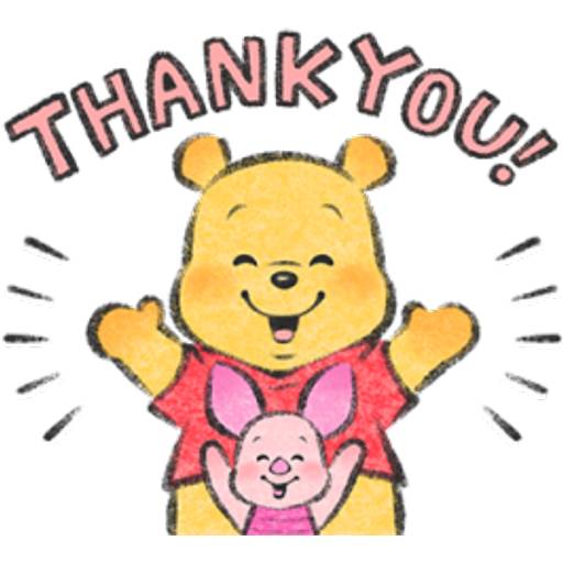 Набор стикеров Lommy維尼P.1 для WhatsApp 12