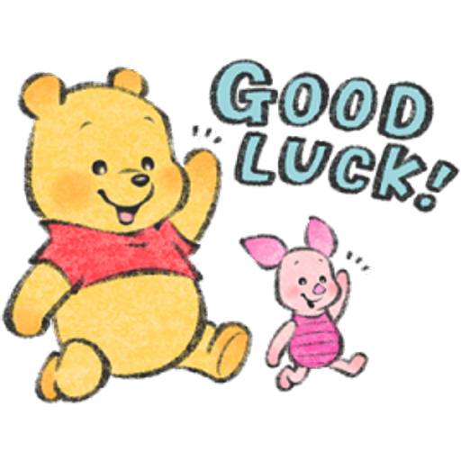 Набор стикеров Lommy維尼P.1 для WhatsApp 16