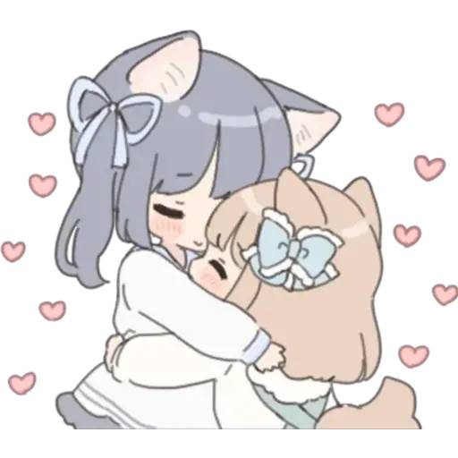 Набор стикеров Luna Is a Kitten для WhatsApp 23