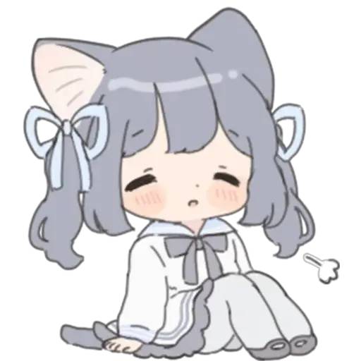 Набор стикеров Luna Is a Kitten для WhatsApp 26