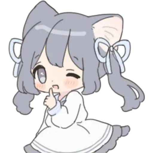 Набор стикеров Luna Is a Kitten для WhatsApp 28