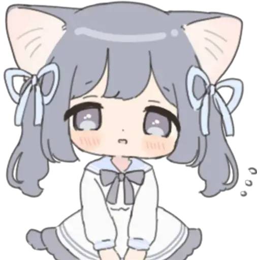 Набор стикеров Luna Is a Kitten для WhatsApp 29