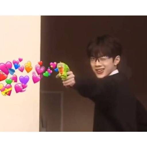 Набор стикеров memes kpop #3 для WhatsApp 28