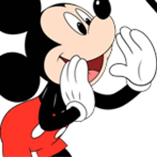 Набор стикеров Mickey & Minnie для WhatsApp 1