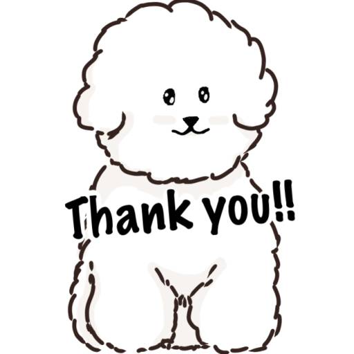 Набор стикеров MIKO THE FLUFFY WHITE DOG для WhatsApp 13