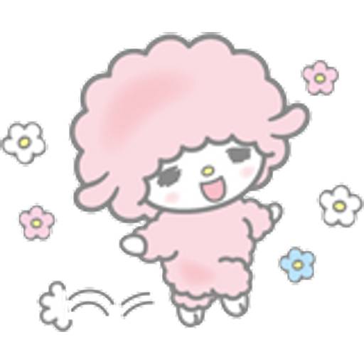 Набор стикеров my sweet piano для WhatsApp 13