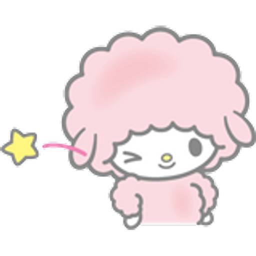 Набор стикеров my sweet piano для WhatsApp 17