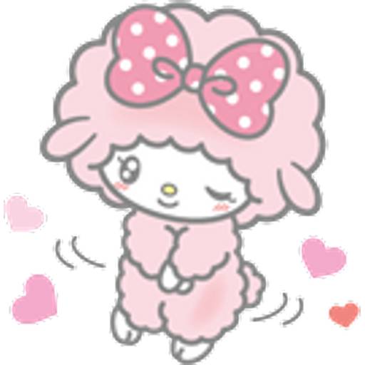 Набор стикеров my sweet piano для WhatsApp 24