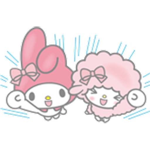 Набор стикеров my sweet piano для WhatsApp 27