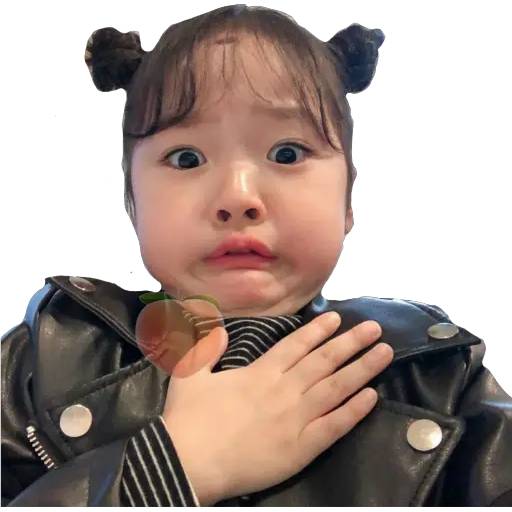 Набор стикеров Niña Lohee Coreana для WhatsApp 1