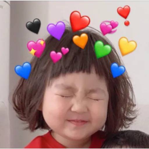 Набор стикеров NiñaCoreana2 для WhatsApp 20