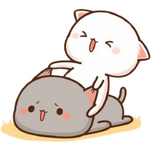 Набор стикеров Peach and Goma для WhatsApp 25