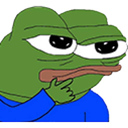 Набор стикеров pepe1 для WhatsApp 16