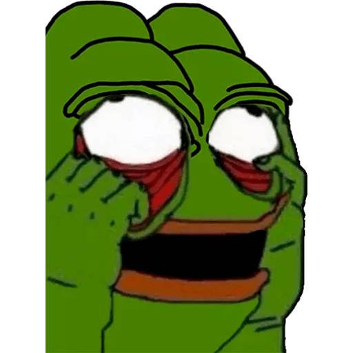 Набор стикеров pepe1 для WhatsApp 16