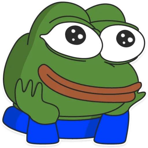 Набор стикеров pepe1 для WhatsApp 21