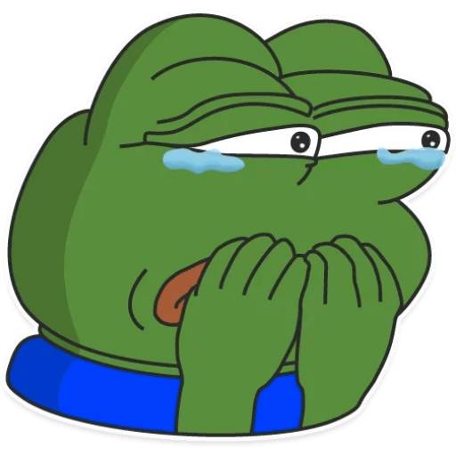 Набор стикеров pepe1 для WhatsApp 25