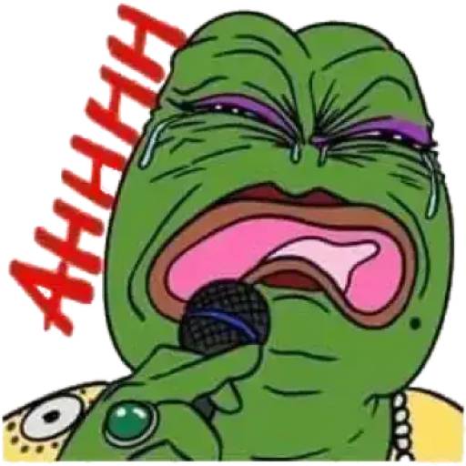 Набор стикеров pepe1 для WhatsApp 26