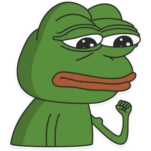 Набор стикеров pepe1 для WhatsApp 28