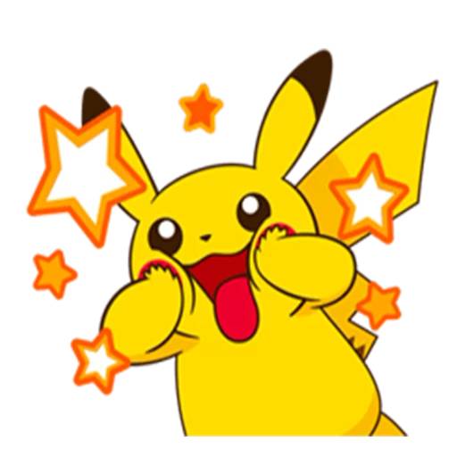 Набор стикеров Pikachu Emotes для WhatsApp 10