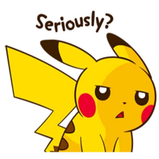Набор стикеров Pikachu Emotes для WhatsApp 11