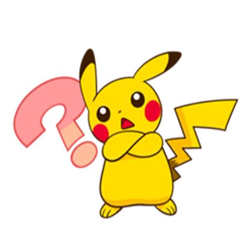 Набор стикеров Pikachu Emotes для WhatsApp 12
