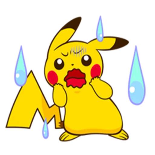 Набор стикеров Pikachu Emotes для WhatsApp 13