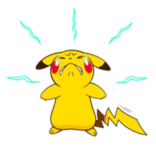Набор стикеров Pikachu Emotes для WhatsApp 21