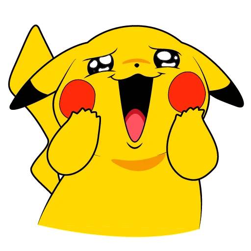 Набор стикеров Pikachu Emotes для WhatsApp 28