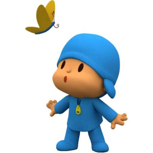Набор стикеров Pocoyo для WhatsApp 1