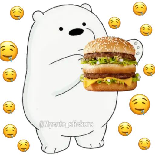 Набор стикеров 🍭Polar entregando cosas🍭 для WhatsApp 12