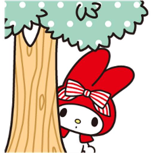 Набор стикеров Red Riding Hood P.22 для WhatsApp 18