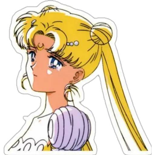 Набор стикеров Sailor Moon #3 для WhatsApp 1