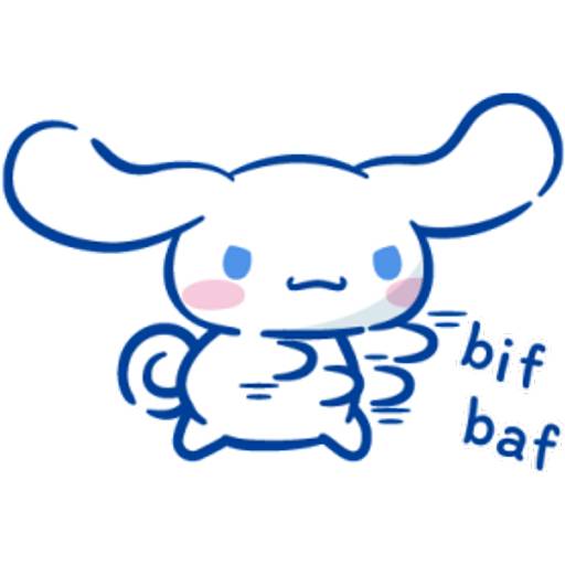 Набор стикеров Sanrio Petty для WhatsApp 24