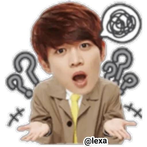 Набор стикеров 🎎SHINee Go! 😑❤️ для WhatsApp 4