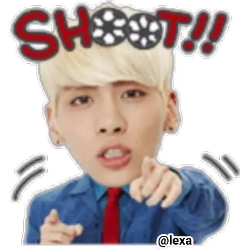 Набор стикеров 🎎SHINee Go! 😑❤️ для WhatsApp 6