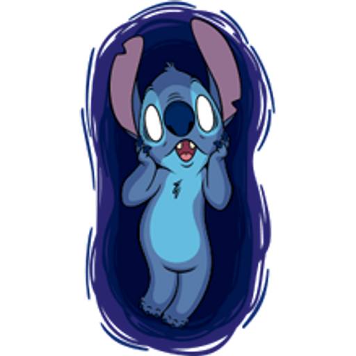 Набор стикеров Stitch 1 для WhatsApp 1