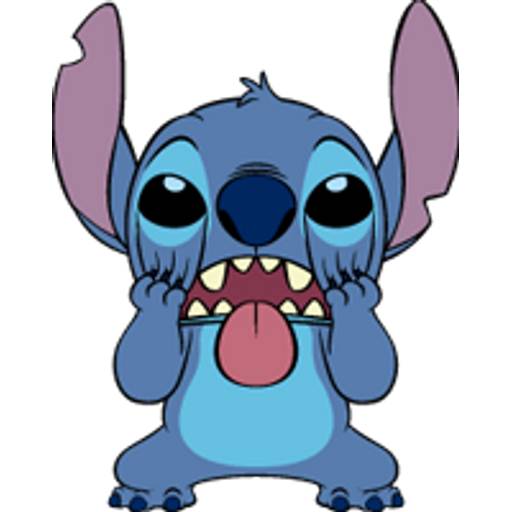 Набор стикеров Stitch 2 для WhatsApp 10