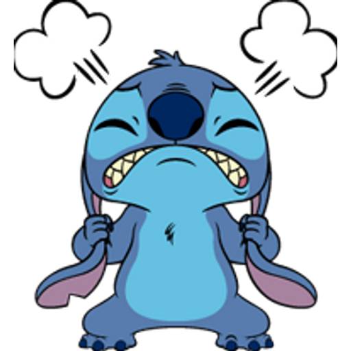 Набор стикеров Stitch 2 для WhatsApp 18