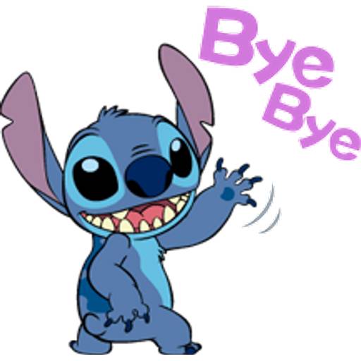 Набор стикеров Stitch 2 для WhatsApp 20