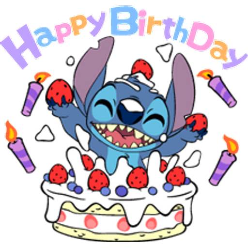 Набор стикеров Stitch 2 для WhatsApp 23