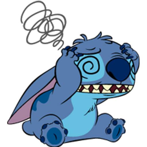 Набор стикеров Stitch 2 для WhatsApp 24