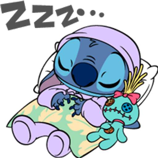 Набор стикеров Stitch 2 для WhatsApp 25