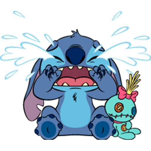 Набор стикеров Stitch 2 для WhatsApp 27