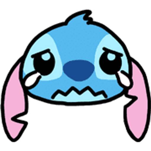 Набор стикеров STITCH EMOJIS для WhatsApp 13