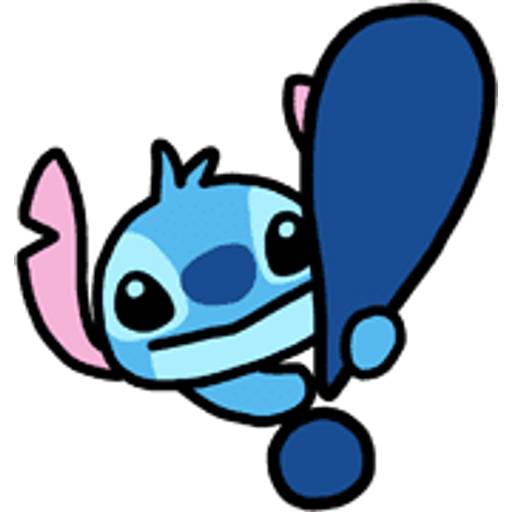 Набор стикеров STITCH EMOJIS для WhatsApp 18