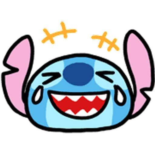 Набор стикеров STITCH EMOJIS для WhatsApp 2