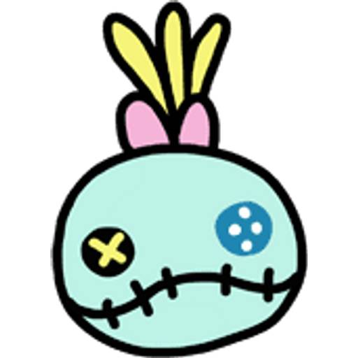 Набор стикеров STITCH EMOJIS для WhatsApp 24