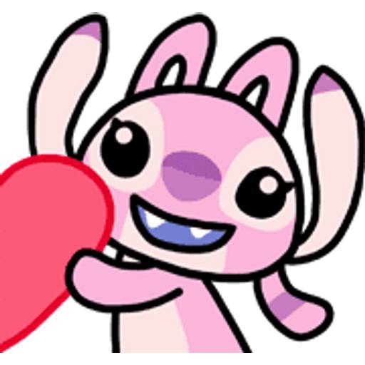 Набор стикеров STITCH EMOJIS для WhatsApp 28