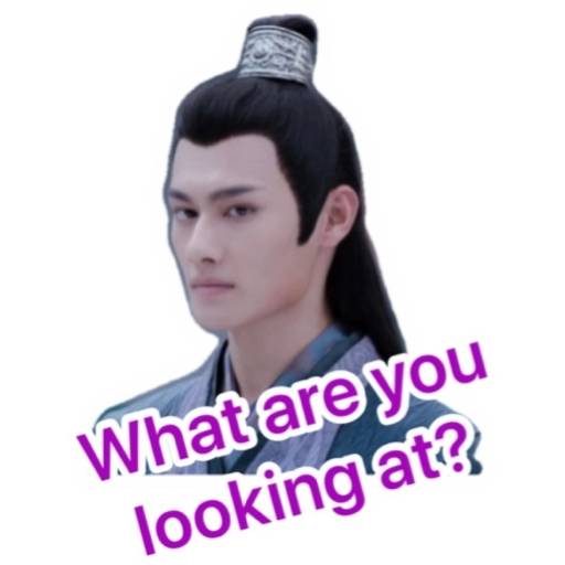 Набор стикеров The Untamed Crack для WhatsApp 29