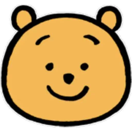 Набор стикеров Winnie The Pooh Emoji для WhatsApp 1